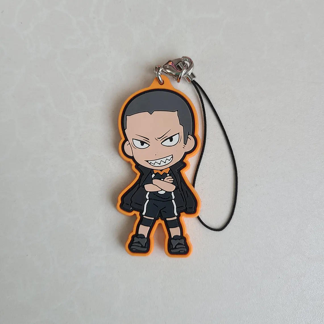 [Karasuno] Tanaka Ryunosuke - Strap de goma [Haikyuu] 1