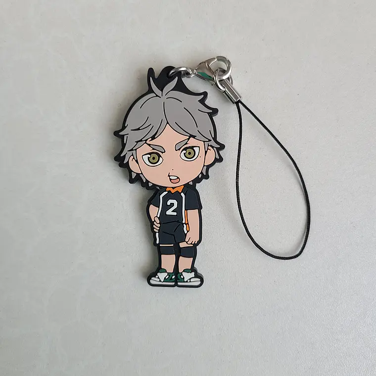 [Karasuno] Sugawara Koshi - Strap de goma [Haikyuu] 1
