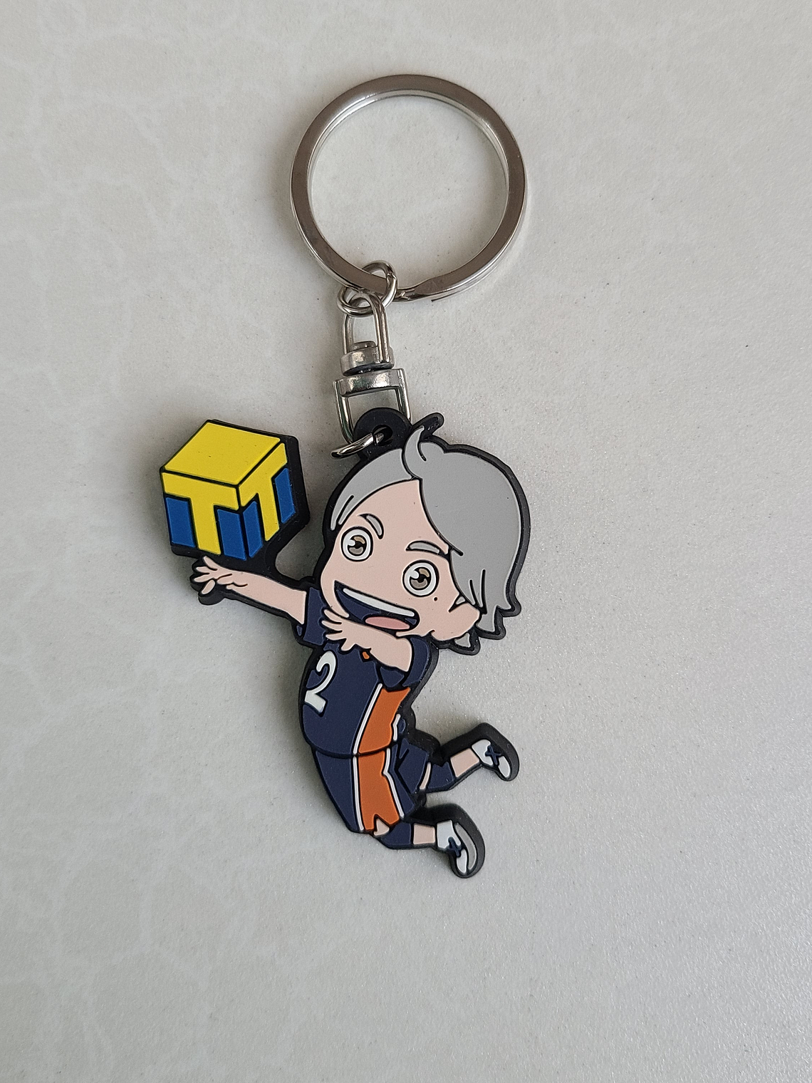 [Karasuno] Sugawara Koshi - Llavero de goma [Haikyuu] 1