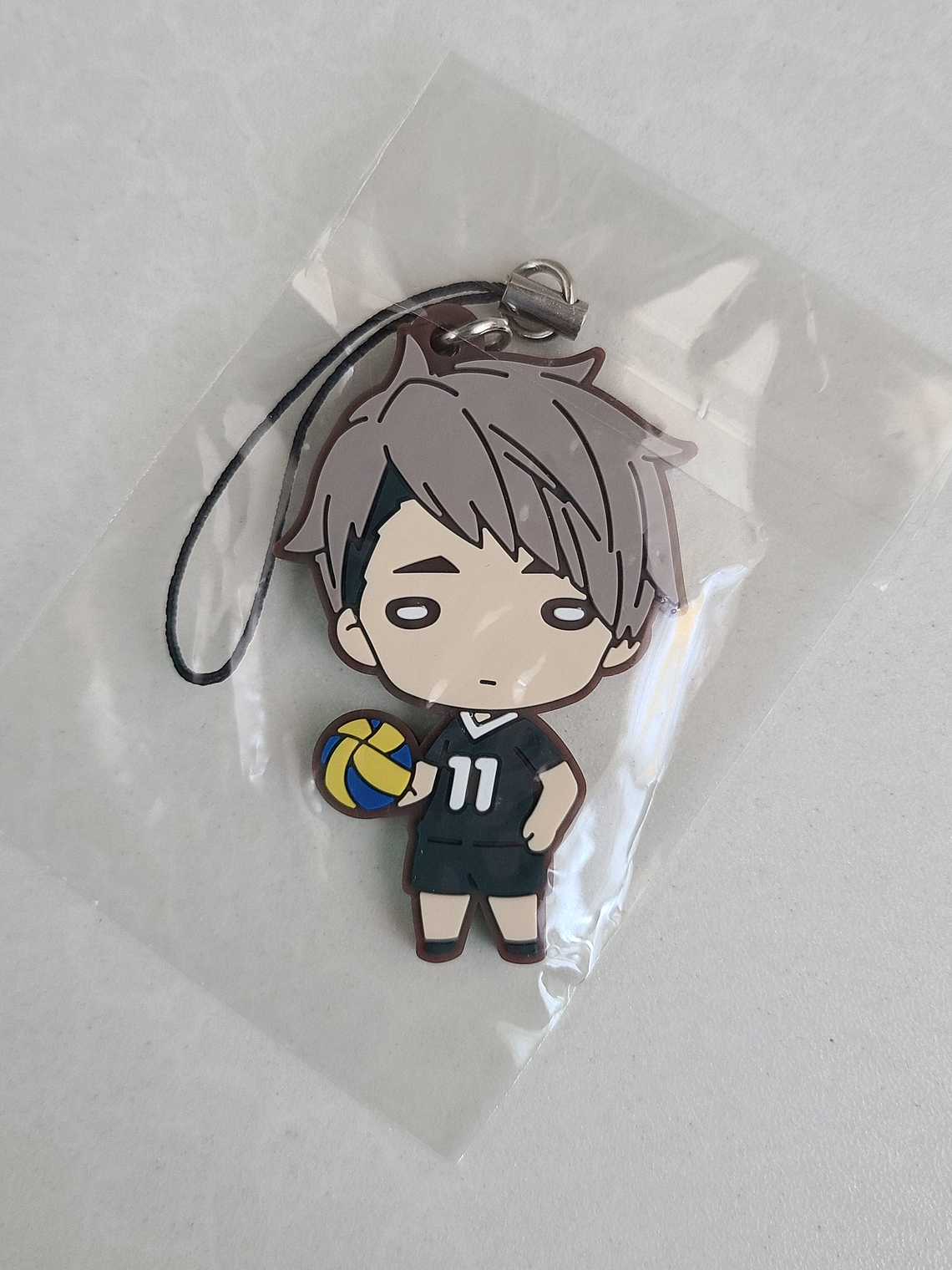 [Inarizaki] Miya Osamu - Strap de goma Nitotan [Haikyuu] 1