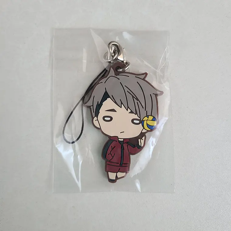 [Inarizaki] Miya Osamu - Strap de goma Nitotan [Haikyuu] 1