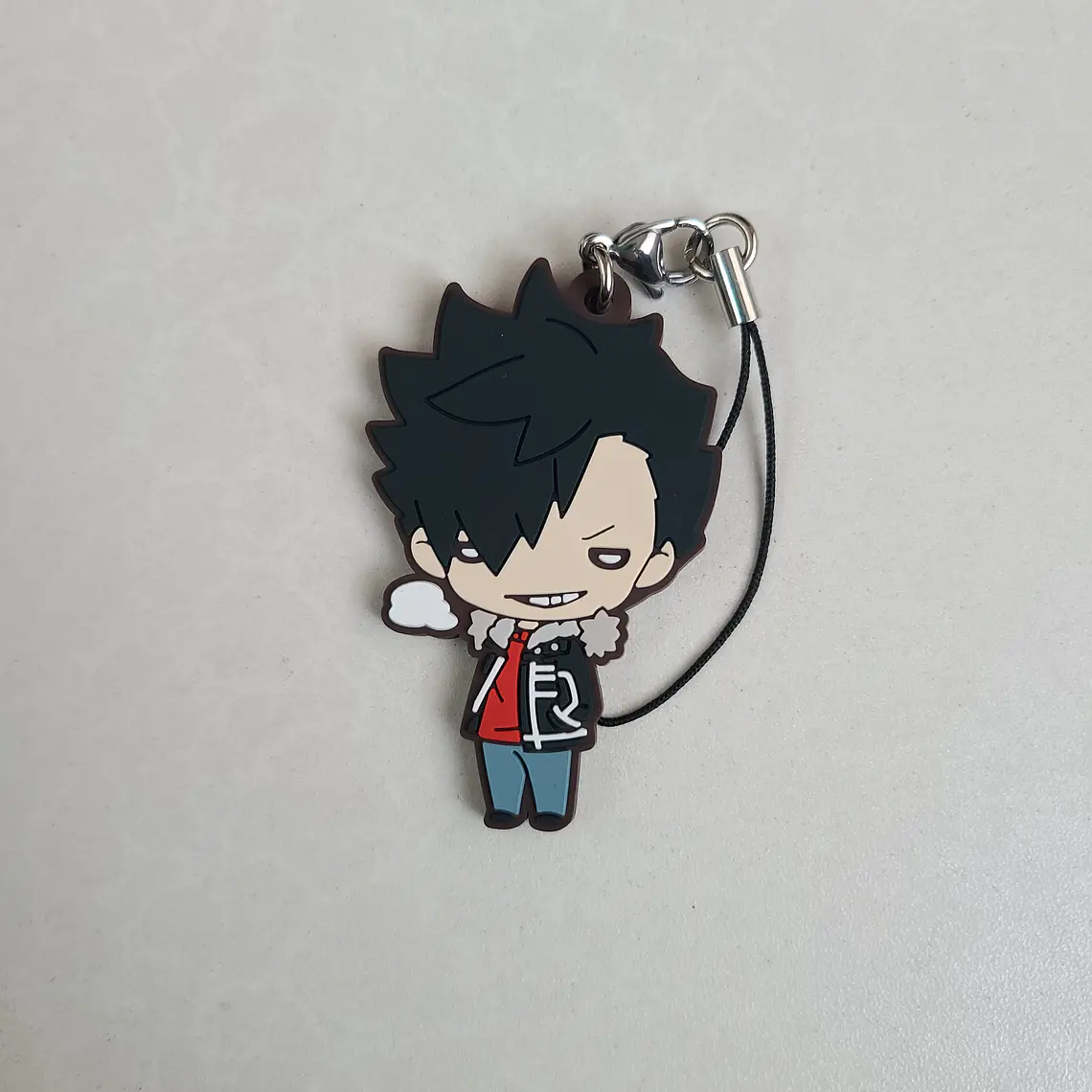 [Nekoma] Kuroo Tetsuro - Strap de goma Nitotan [Haikyuu]  1