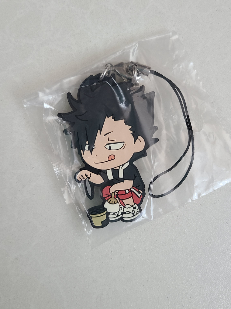 [Nekoma] Kuroo Tetsuro - Strap de goma Ichiban Kuji [Haikyuu]  1