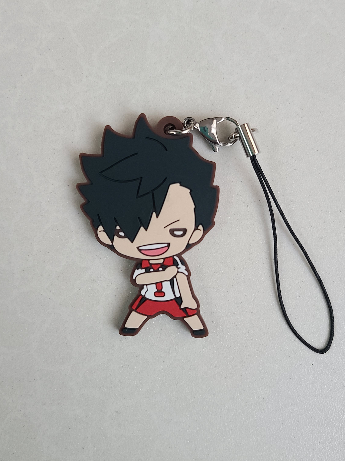 [Nekoma] Kuroo Tetsuro - Strap de goma Nitotan [Haikyuu]  1