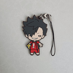 [Nekoma] Kuroo Tetsuro - Strap de goma Nitotan [Haikyuu] 