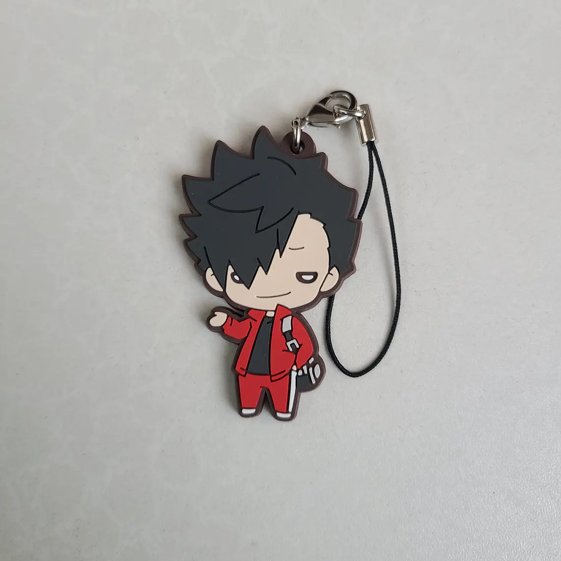 [Nekoma] Kuroo Tetsuro - Strap de goma Nitotan [Haikyuu]  1