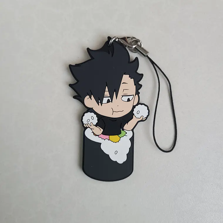 [Nekoma] Kuroo Tetsuro - Strap de goma Ichiban Kuji [Haikyuu]  1