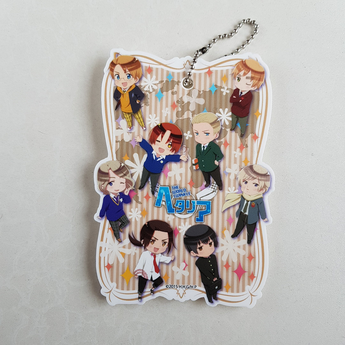 Portapase acrílico [Hetalia] 1