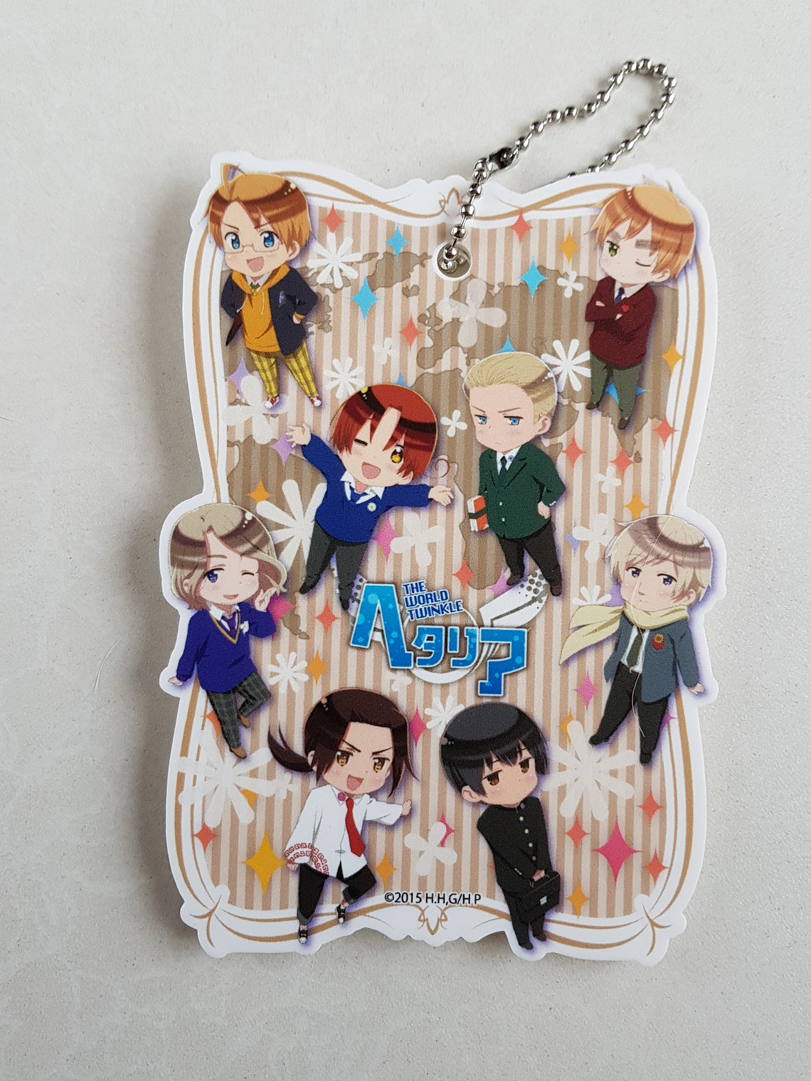 Portapase acrílico [Hetalia] 1