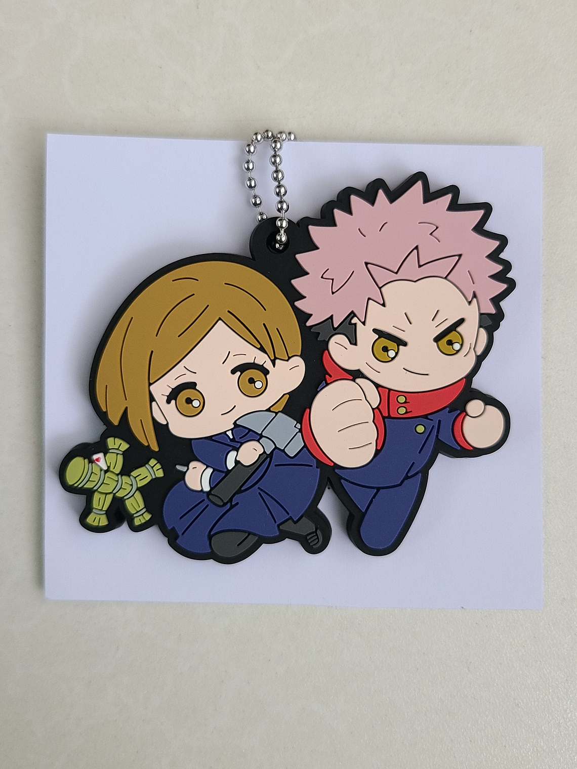 Yuuji Itadori & Nobara - Strap de goma [Jujutsu Kaisen] 1