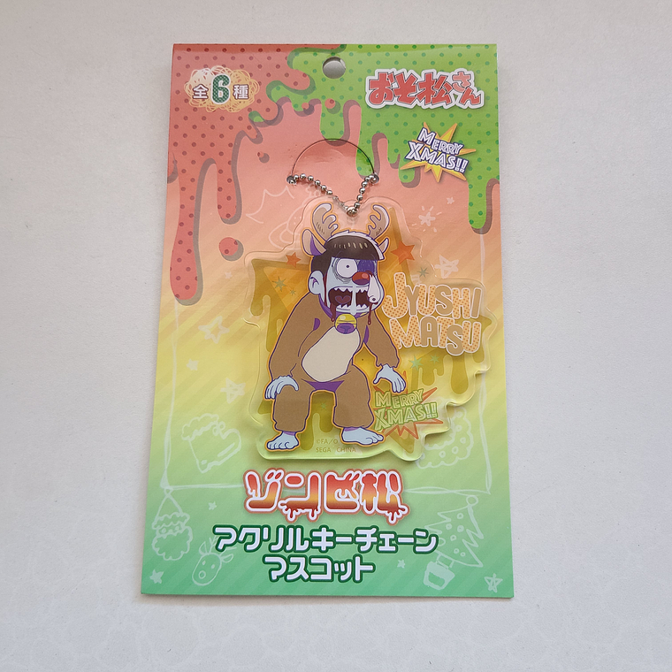 Jyushimatsu Matsuno - Ballchain acrílico zombie [Osomatsu-san] 1