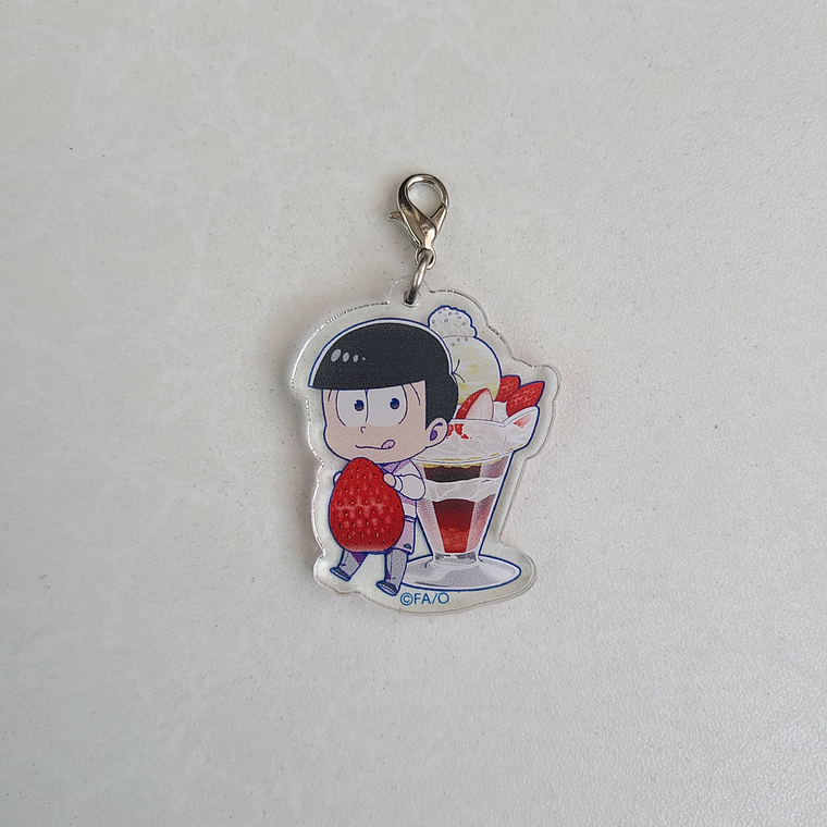 Todomatsu Matsuno - Strap acrílico Cafe [Osomatsu-san] 1