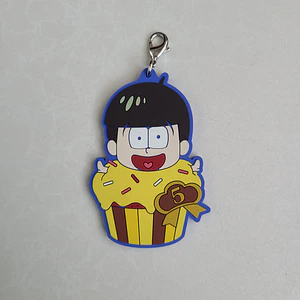 Jyushimatsu Matsuno - Strap de goma Cupcake [Osomatsu-san]