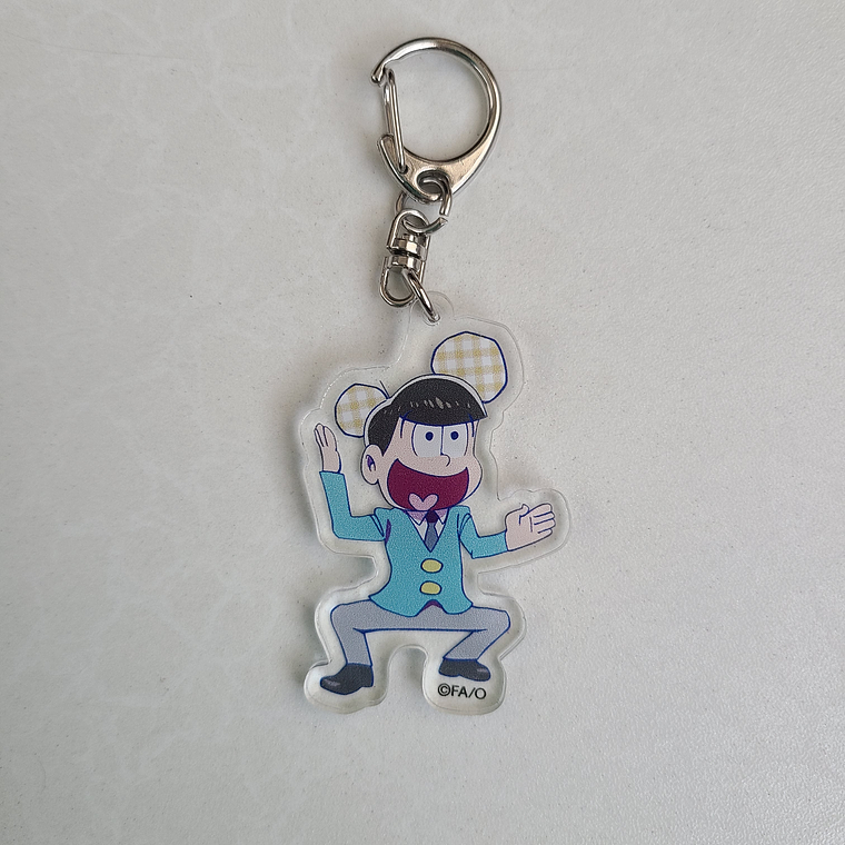 Jyushimatsu Matsuno - Llavero acrílico PARCO [Osomatsu-san] 1