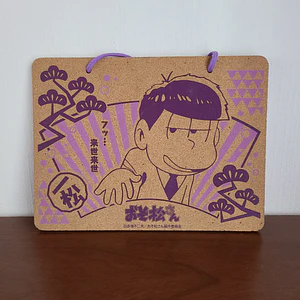 Ichimatsu Matsuno - Decoración de corcho [Osomatsu-san]