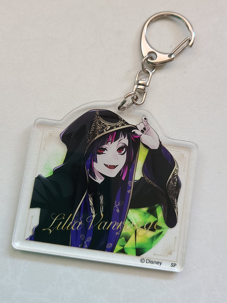 [Diasomnia] Lilia Vanrouge - Llavero acrílico [Twisted Wonderland] 1