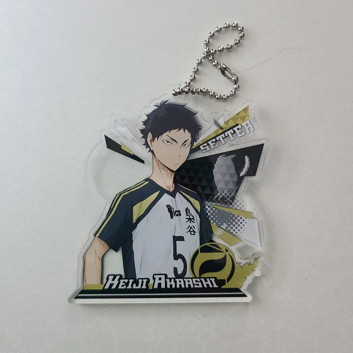 [Fukurodani] Keiji Akaashi - Ballchain acrílico [Haikyuu] 1