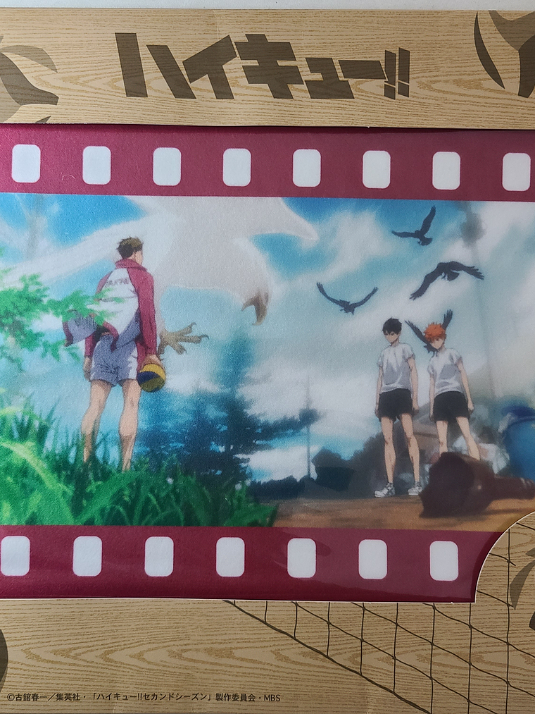 Hinata & Kageyama & Ushijima - Toallita de microfibra [Haikyuu] 1