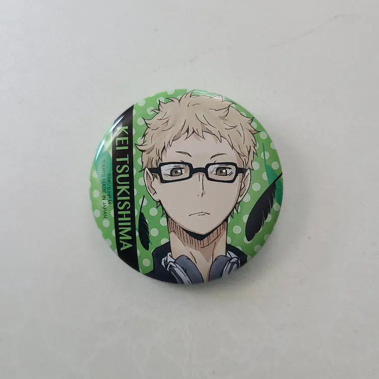 [Karasuno] Tsukishima Kei - Chapita metálica [Haikyuu] 1