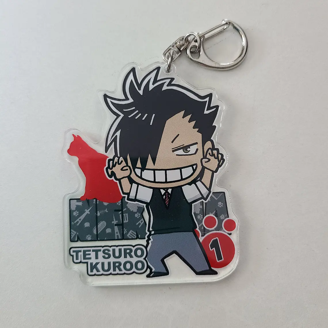 [Nekoma] Kuroo Tetsuro - Llavero acrílico [Haikyuu]  1