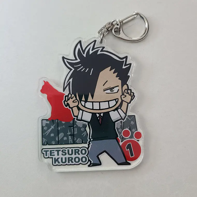 [Nekoma] Kuroo Tetsuro - Llavero acrílico [Haikyuu]  1