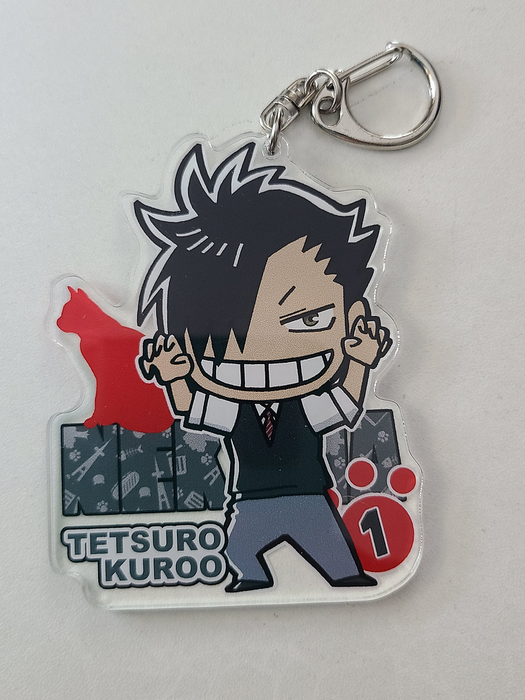 [Nekoma] Kuroo Tetsuro - Llavero acrílico [Haikyuu]  1
