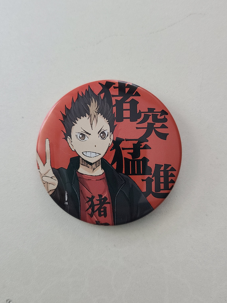 [Karasuno] Nishinoya Yuu - Chapita metálica [Haikyuu] 1