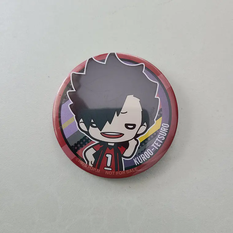 [Nekoma] Kuroo Tetsuro - Chapita metálica [Haikyuu] 1