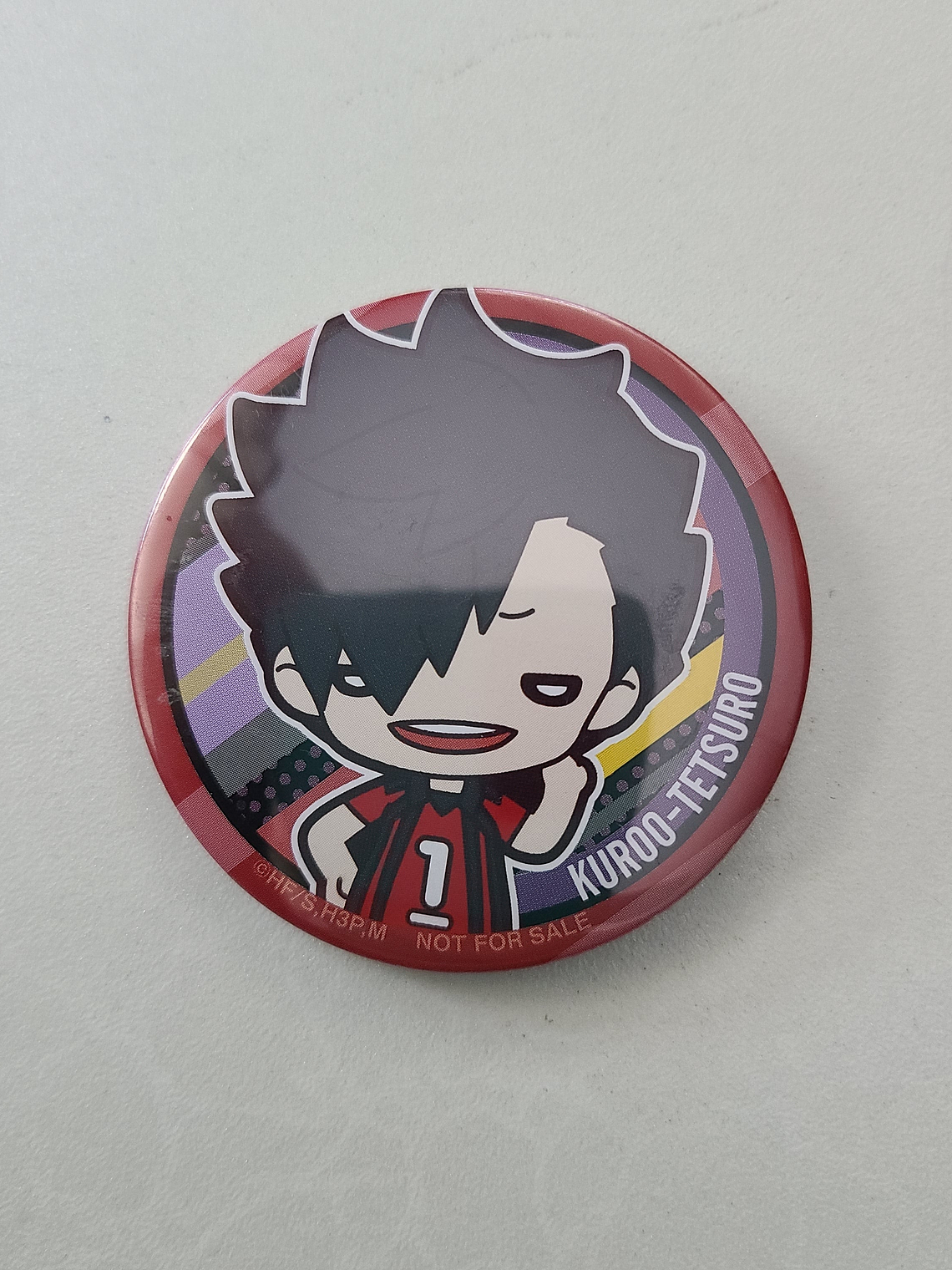 [Nekoma] Kuroo Tetsuro - Chapita metálica [Haikyuu] 1
