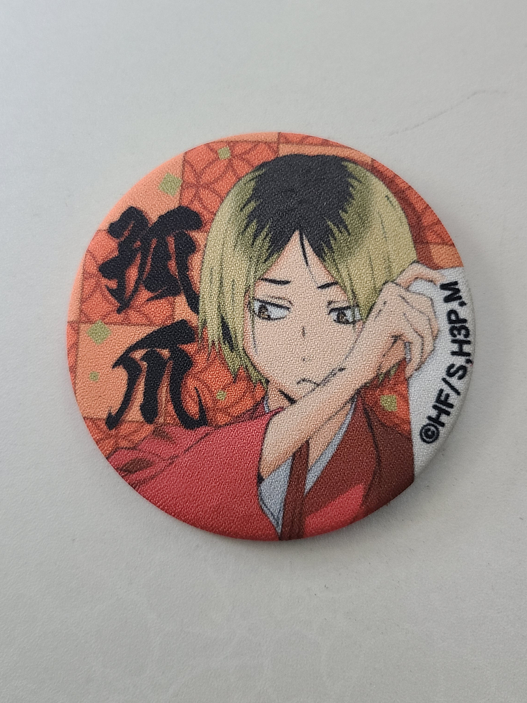 [Nekoma] Kozume Kenma - Chapita metálica [Haikyuu] 1