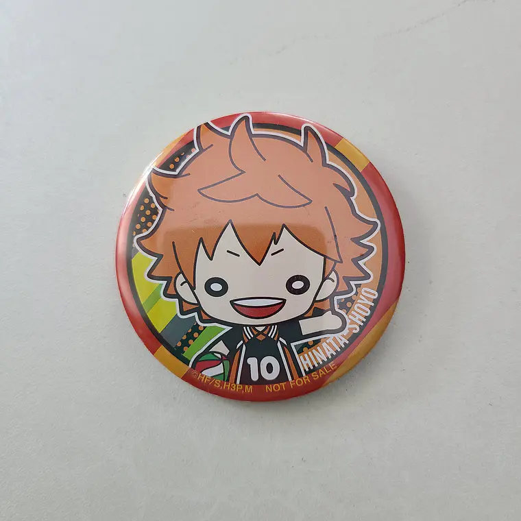 [Karasuno] Hinata Shoyo - Chapita metálica [Haikyuu] 1