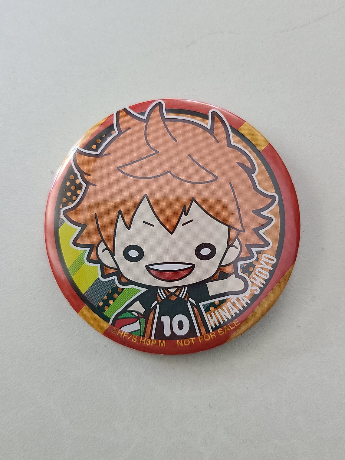 [Karasuno] Hinata Shoyo - Chapita metálica [Haikyuu] 1