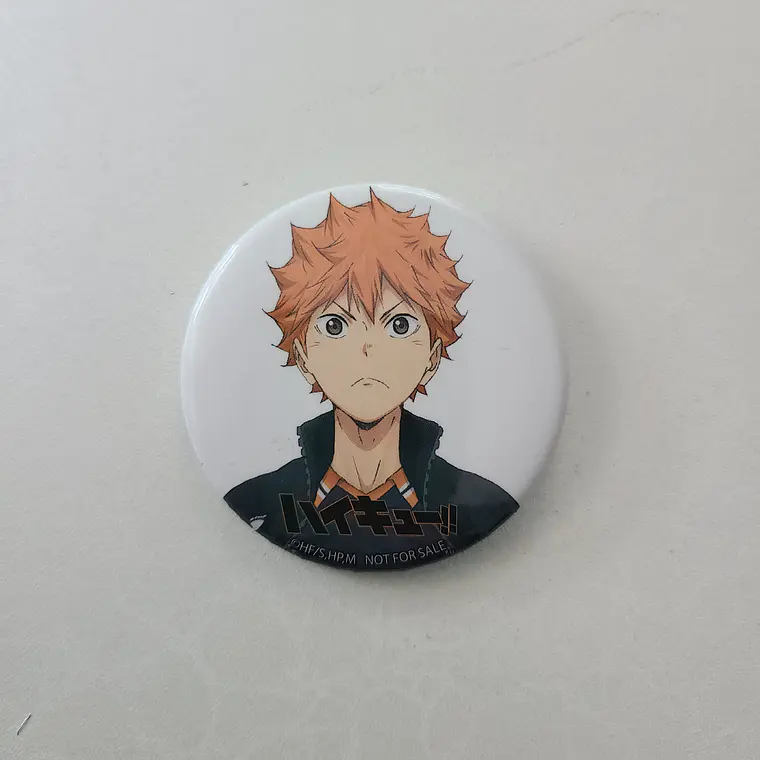 [Karasuno] Hinata Shoyo - Chapita metálica [Haikyuu] 1