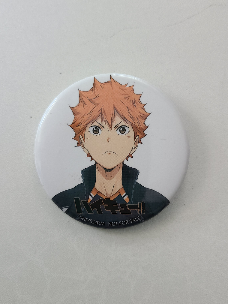 [Karasuno] Hinata Shoyo - Chapita metálica [Haikyuu] 1