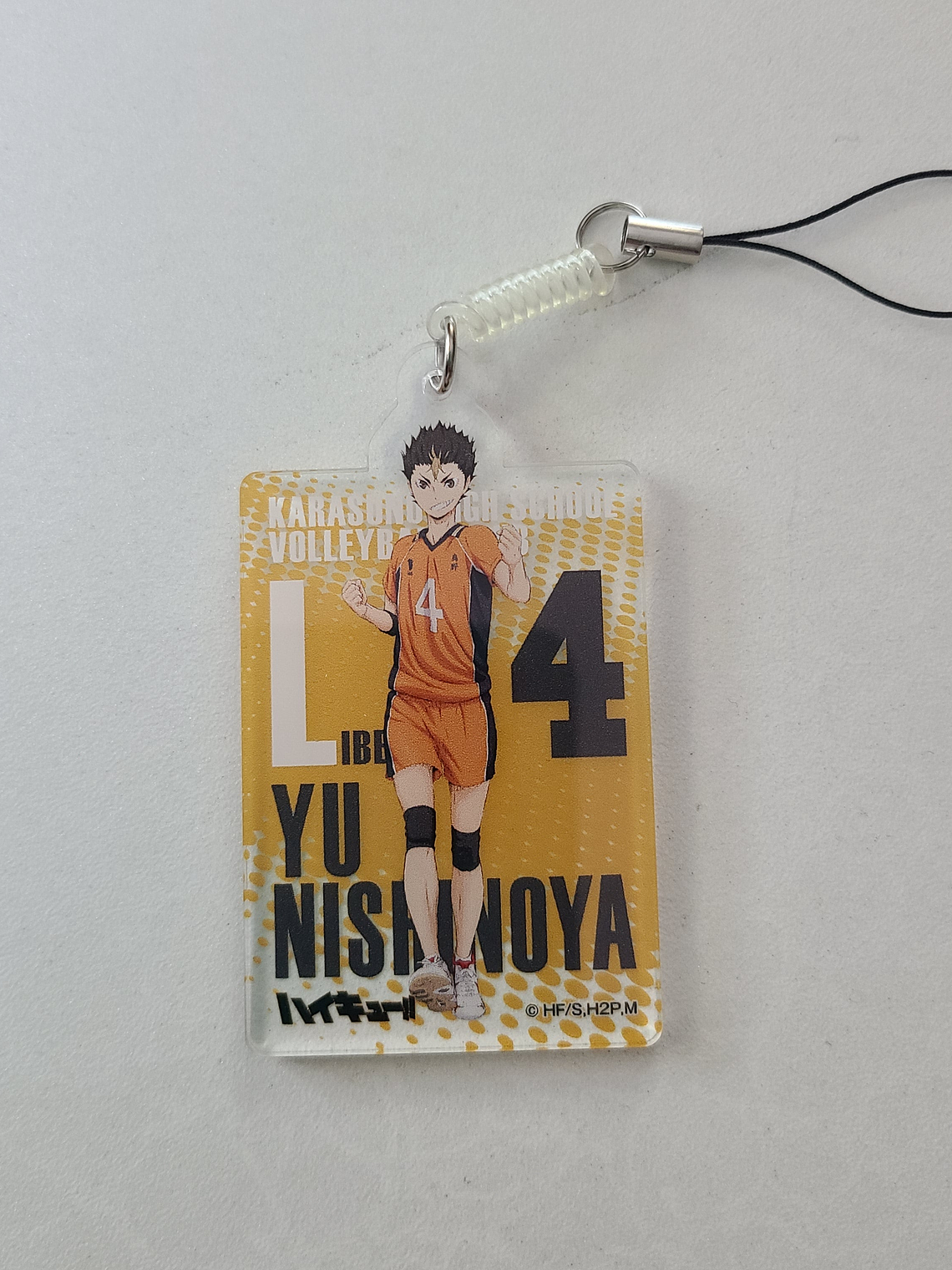 [Karasuno] Nishinoya Yuu - Strap acrílico [Haikyuu] 1