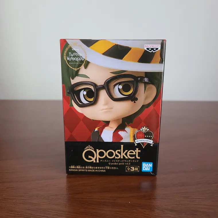 TREY CLOVER [HEARTSLABYUL] - FIGURA Q POSKET MINI (BANPRESTO) [TWISTED WONDERLAND] 1