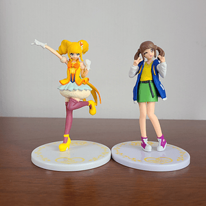 SET CURE SPARKLE & HINATA HIRAMITSU - FIGURA CUTIE FIGURES (BANDAI) [HEALIN GOOD PRECURE]