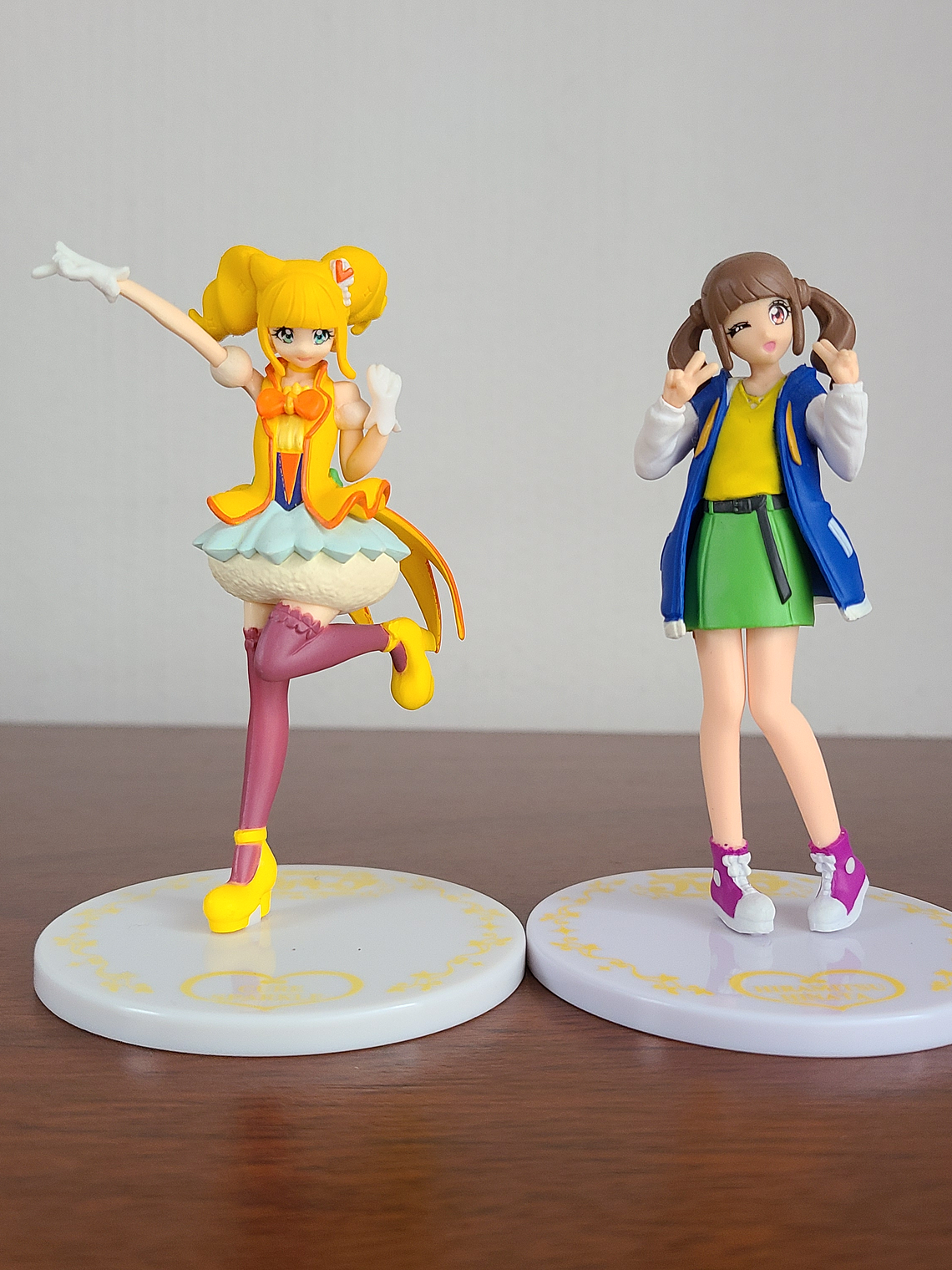 SET CURE SPARKLE & HINATA HIRAMITSU - FIGURA CUTIE FIGURES (BANDAI) [HEALIN GOOD PRECURE] 1
