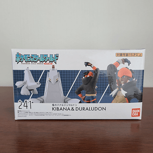 ROY/RAIHAN & DURALUDON - FIGURA POKEMON SCALE WORLD (BANDAI) [POKEMON SWORD & SHIELD]
