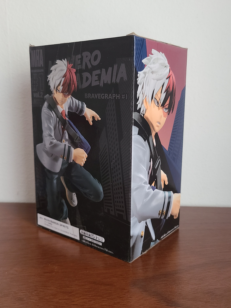 TODOROKI SHOTO - FIGURA BRAVEGRAPH (BANPRESTO) [MY HERO ACADEMIA] 2