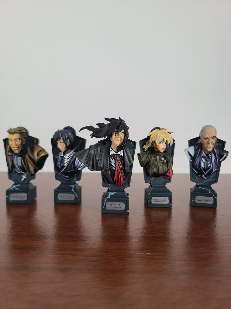 SET HELLSING - FIGURA BUST UP SERIES 