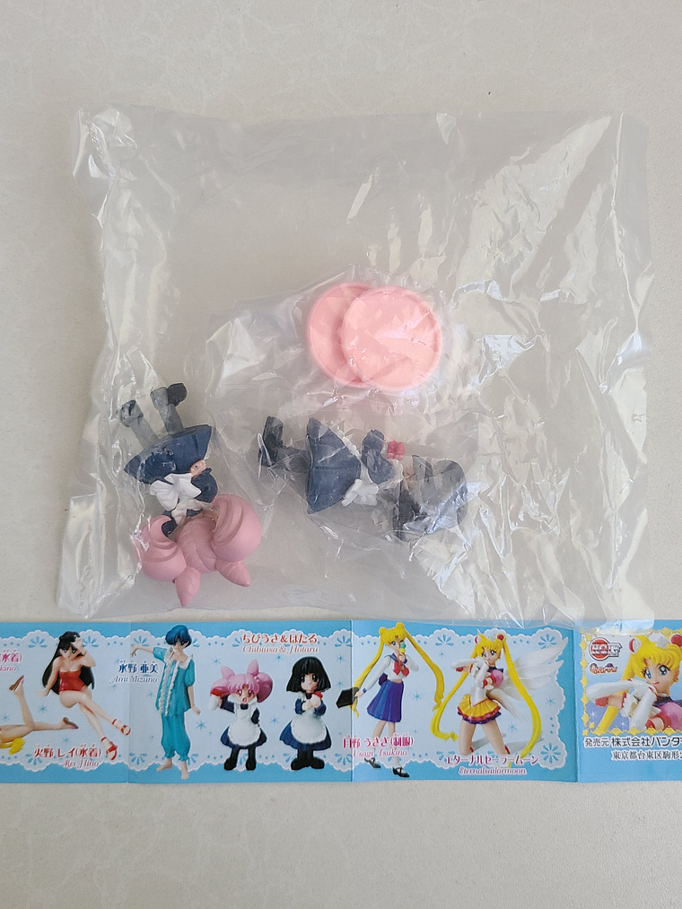 HOTARU & CHIBIUSA - FIGURA HGIF (BANDAI) [SAILOR MOON] 3