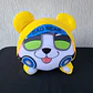 [Hello Happy World] Michelle Bad Bear - Nesoberi Peluche (Mega Jumbo) [Bang Dream] - thumbnail 1