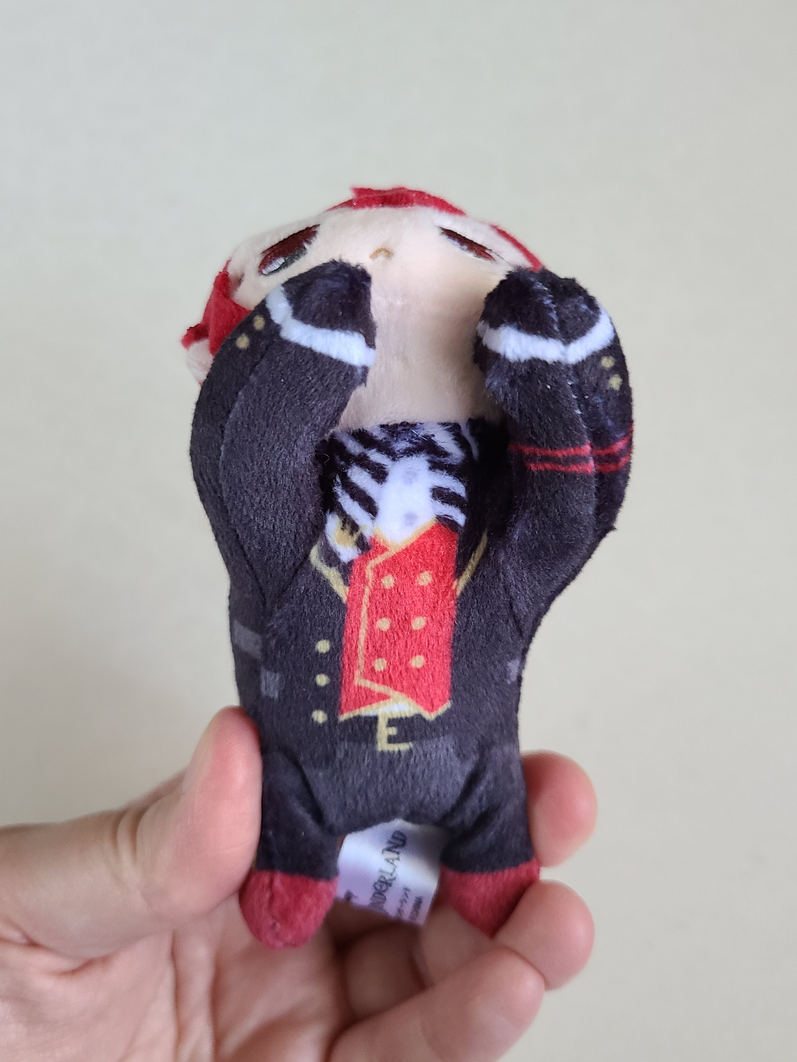 [Heartslabyul] Riddle Rosehearts - Peluche clip Hug Chara Collection [Twsited Wonderland] 2