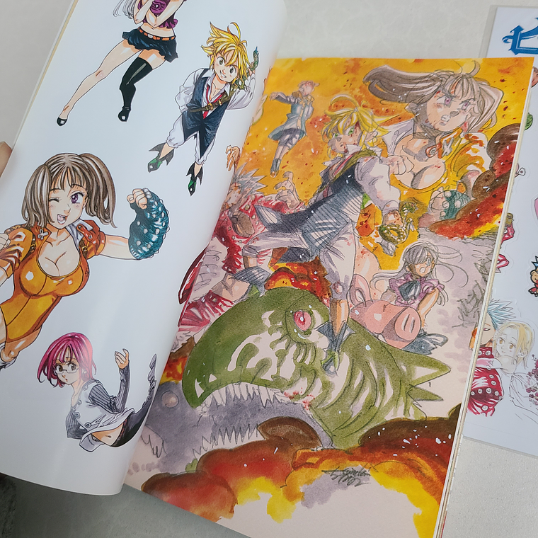 [Artbook] NANATSU NO TAIZAI ILLUSTRATION COLLECTION {The Seven Deadly Sins] 2
