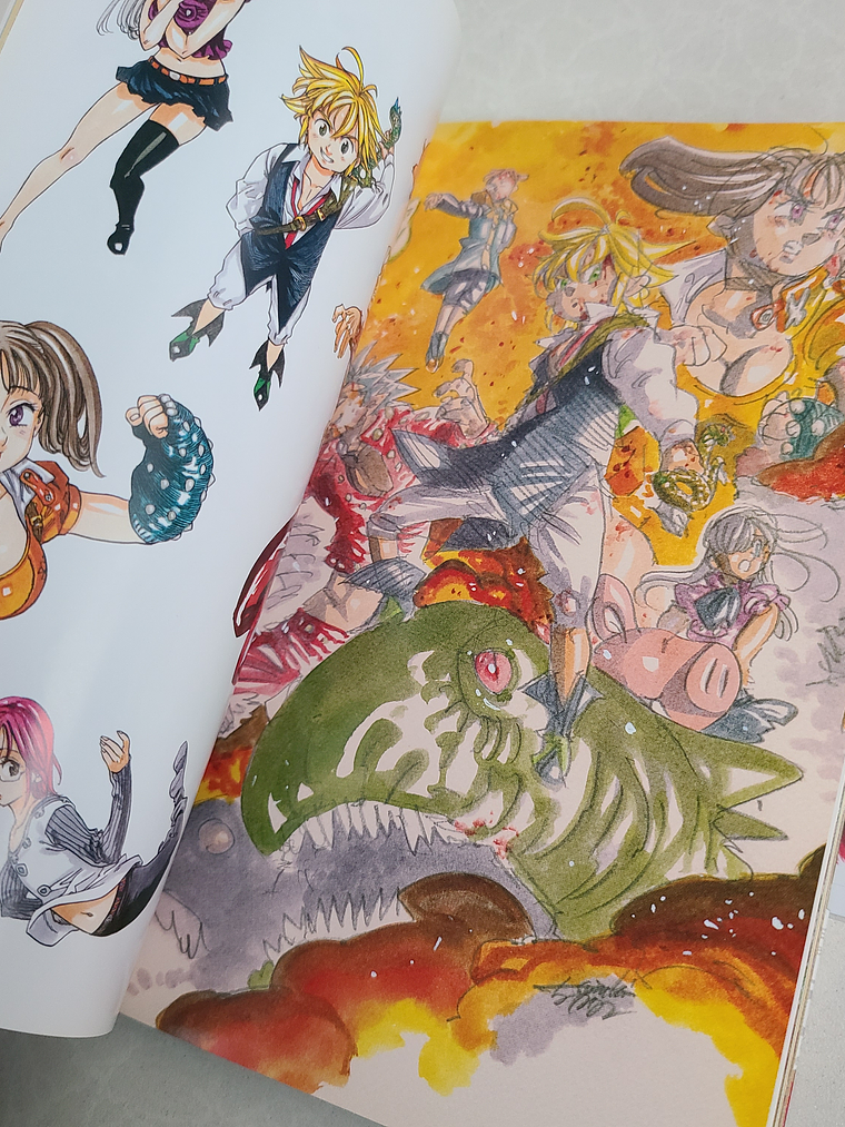 [Artbook] NANATSU NO TAIZAI ILLUSTRATION COLLECTION {The Seven Deadly Sins] 2