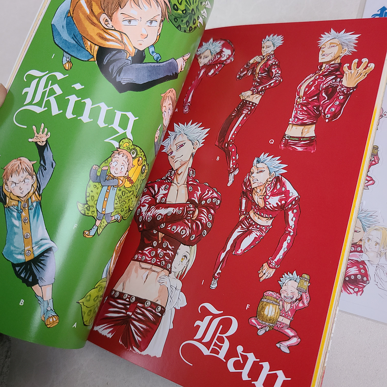 [Artbook] NANATSU NO TAIZAI ILLUSTRATION COLLECTION {The Seven Deadly Sins] 3
