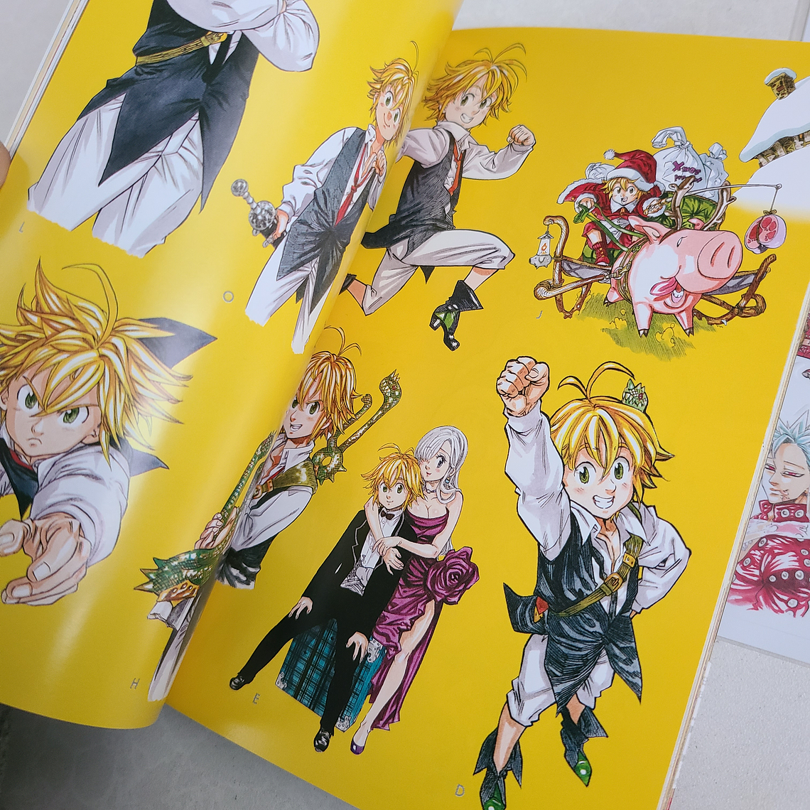 [Artbook] NANATSU NO TAIZAI ILLUSTRATION COLLECTION {The Seven Deadly Sins] 4