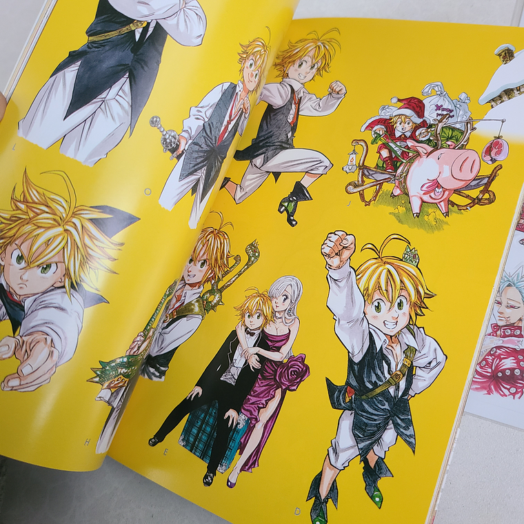 [Artbook] NANATSU NO TAIZAI ILLUSTRATION COLLECTION {The Seven Deadly Sins] 4
