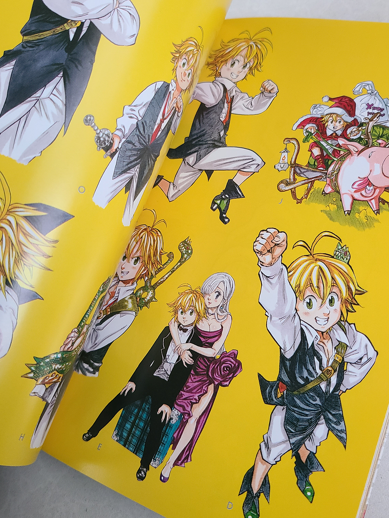 [Artbook] NANATSU NO TAIZAI ILLUSTRATION COLLECTION {The Seven Deadly Sins] 4